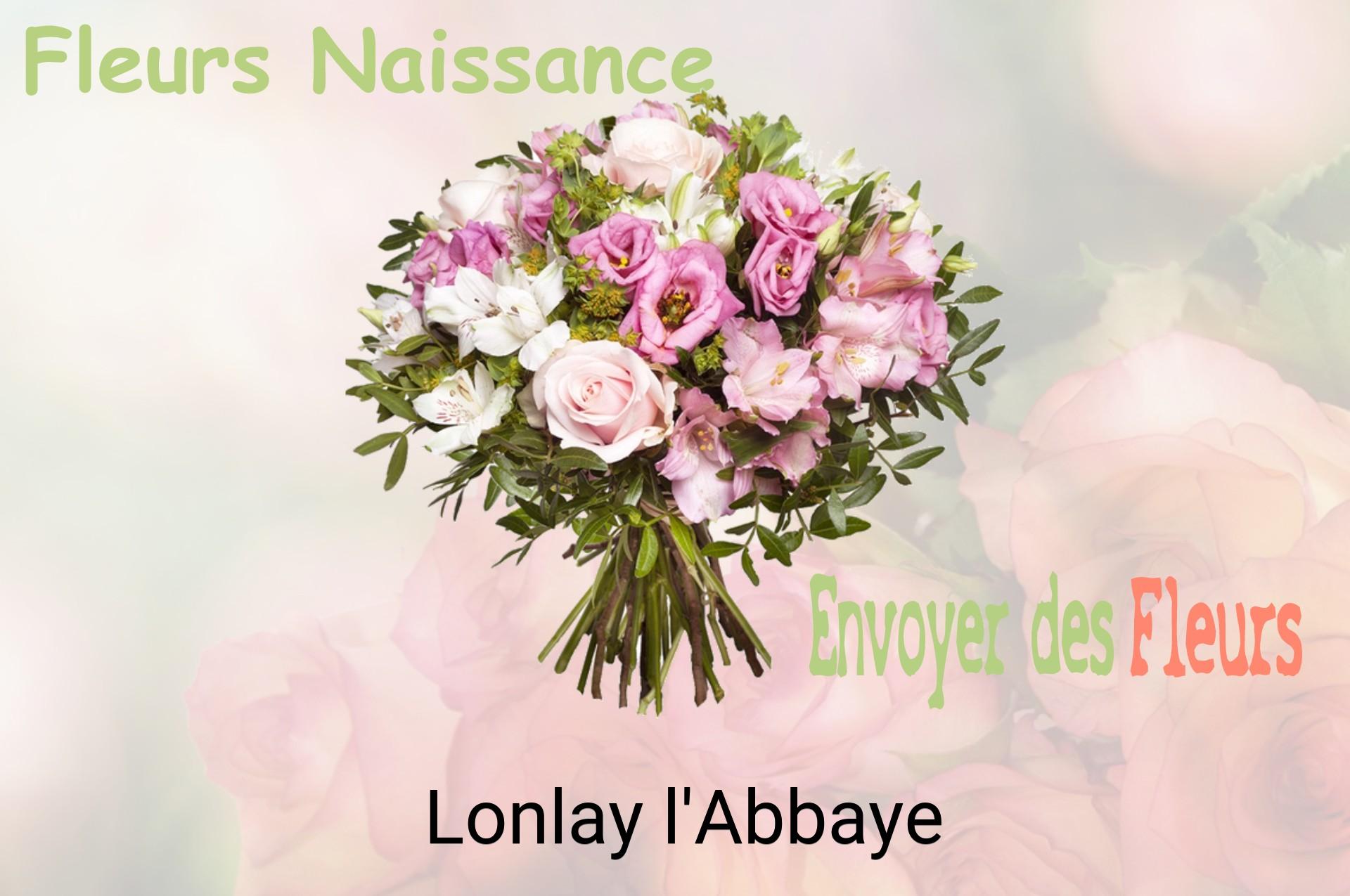 Bouquet de fleurs de naissance livré à Lonlay-l'Abbaye