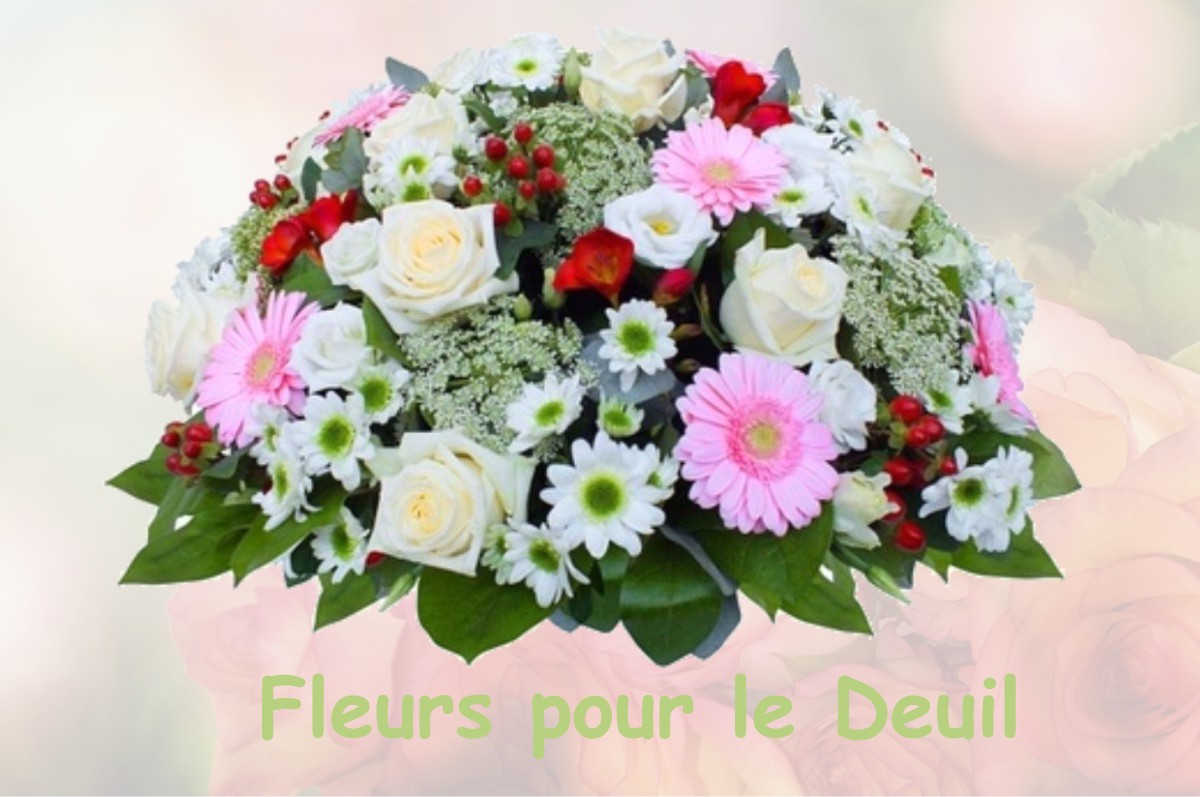 fleurs deuil LONLAY-L-ABBAYE